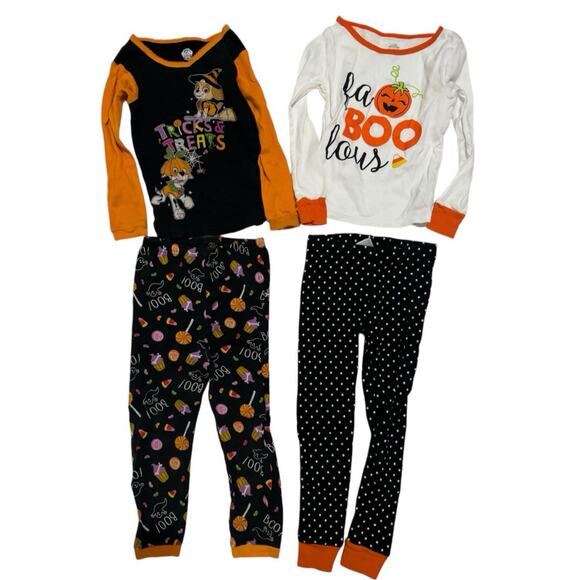 Toddler Girls 5T 4/5 Halloween Lot Bundle 10 Pieces T-Shirts Black Leotard Books - Picture 8 of 9